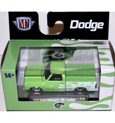 M2 Machines Auto-Thentics - 1976 Dodge Adventurer150 Custom Pickup Truck