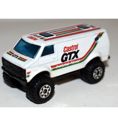 Matchbox - Australian Promotional - Castrol GTX Racing Team - Chevy Van 4x4