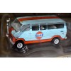 Greenlight Hitch and Tow - Gulf Racing 1972 Ford Club Wagon Van and Race Trailer Set