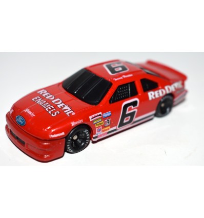 Racing Champions NASCAR - Tommy Houston Red Devil Enamels Ford Thunderbird Stock Car