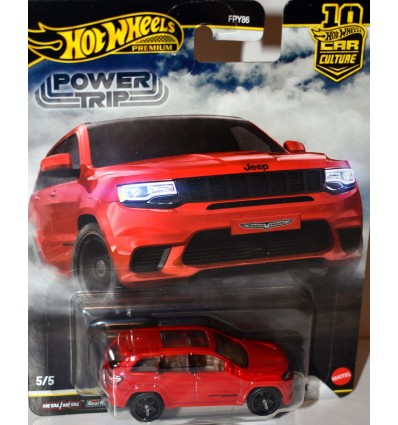 Hot Wheels Premium - Power Trip - Jeep Grand Cherokee TrackHawk