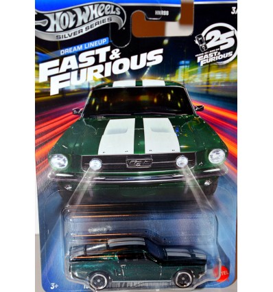 Hot Wheels Silver Series - Fast & Furious Dream Lineup - 1967 Ford Mustang Fastback