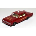 Matchbox Regular Wheels Series - Ford Fairlane Fire Chief Car