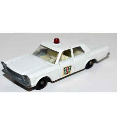 Matchbox Regular Wheels - 1965 Ford Galaxie Police Car
