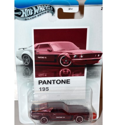 Hot Wheels Silver Series - Pantone - 1969 Ford Mustang Boss 302