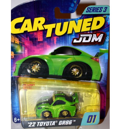 MGA Entertainment - Car Tuned JDM - 2022 Toyota GR86