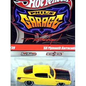 Hot Wheels Phils Garage 1968 Plymouth Barracuda - MOPAR Muscle