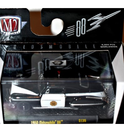 M2 Machines Auto-Thentics - 1950 Oldsmobile 88 Police Patrol Car