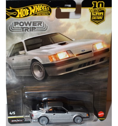 Hot Wheels Premium - Power Trip - 1984 Ford Mustang SVO