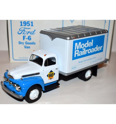 First Gear - Model Railroader 1951 Ford Dry Goods Box Truck