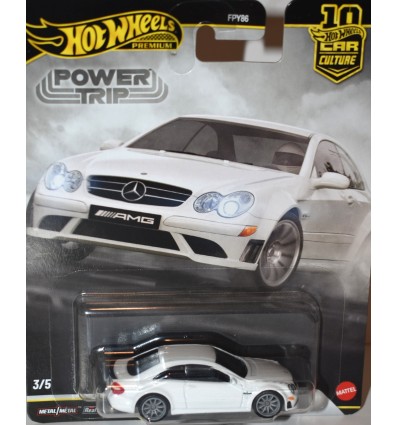 Hot Wheels Premium - Power Trip - 2008 Mercedes-Benz CLK 63 AMG Black Series