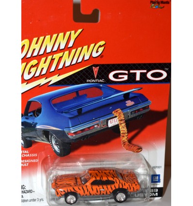 Johnny Lightning GTO Series - 1969 Pontiac GTO Judge - Tiger in the Tank