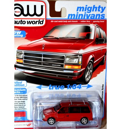 Auto World - 1989 Dodge Caravan Turbo MiniVan