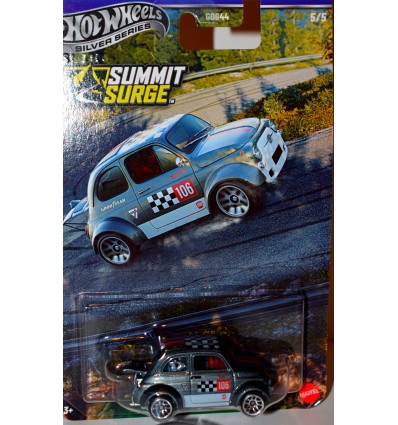 Hot Wheels Silver Series - Summit Surge - 1960's Fiat 500D Modificado