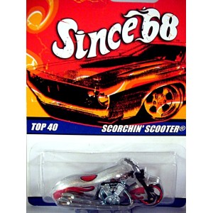 Hot Wheels Since 68 Scorchin Scooter Motorcycle