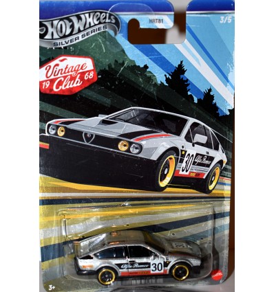 Hot Wheels Silver Series - Vintage Club - Alfa Romeo GTV6 30