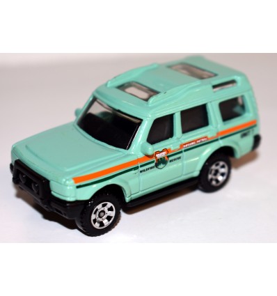 Matchbox Land Rover Discovery Ntl Parks Wildfire Rescue