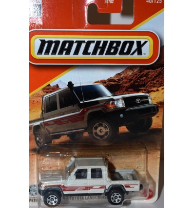 Matchbox 2017 Toyota Land Cruiser 78 Pickup Truck