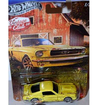 Hot Wheels Silver Series - Vintage Club - 1965 Ford Mustang 2+2 Fastback