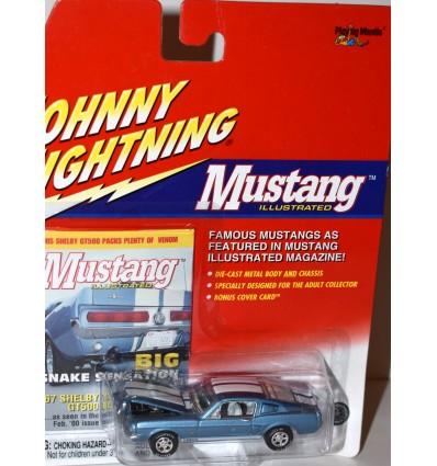 Johnny Lighting Mustang Illustrated - 1967 Ford Mustang Shelby GT500