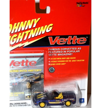 Johnny Lightning Vette Magazine – 1998 Chevrolet Corvette Indy 500 Pace Car 
