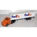 Model Power (22002) HO Scale Fedex Tractor & Trailer