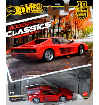Hot Wheels Modern Classics - Ferrari Testarossa