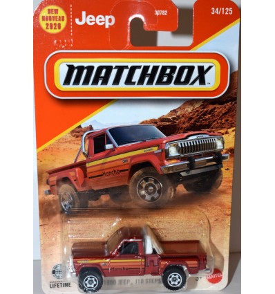 Matchbox - New for 2026 - 1980 Jeep Honcho J10 Stepside