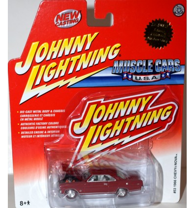 Johnny Lightning Muscle Cars USA - 1966 Chevy Nova SS