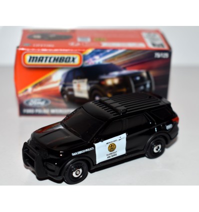 Matchbox Power Grabs - San Diego Police Ford Interceptor Utility Police Truck