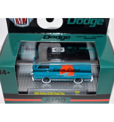 M2 Machines Detroit Muscle - 1964 Dodge A100 Panel Van Dawn Patrol Surfer Van