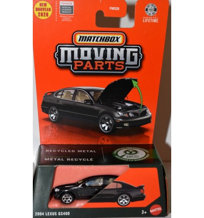 Matchbox Moving Parts - New for 2026 - 2004 Lexus GS400