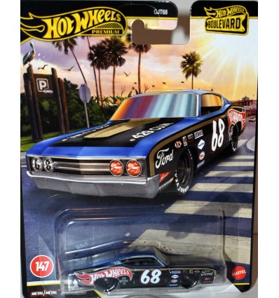Hot Wheels Premium - Boulevard - NASCAR 1968 Ford 429 Torino Talladega