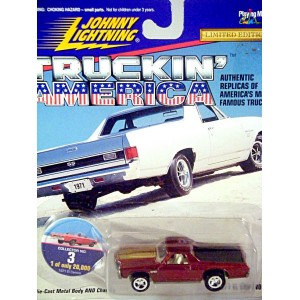 Johnny Lightning Truckin America - 1971 Chevrolet El Camino SS Pickup