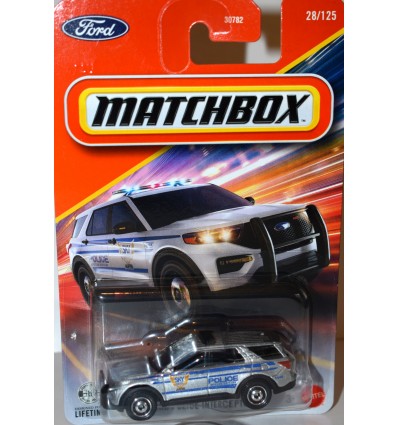 Matchbox SKY AFB PD Dept Ford Police Interceptor