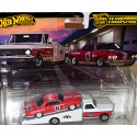 Hot Wheels Car Culture - Team Transport - Yenko - 1966 Chevy Corvair Yenko Stinger & Yenko's 72 Chevy Ramp Truck.