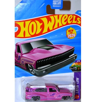 Hot Wheels - New for 2026 - Bounce N Bass Lowrider Pickup Truck