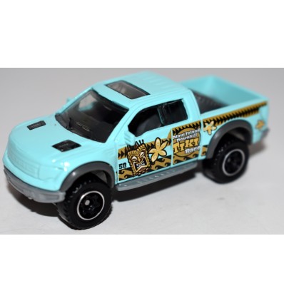 Matchbox Maui Tiki Run Ford F-150 SVT Raptor Pickup Truck