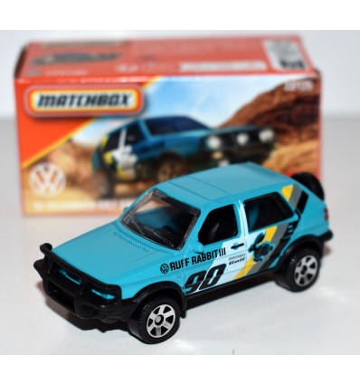 Matchbox Power Grabs - Ruff Rabbit III - Volkswagen Golf Country 4x4
