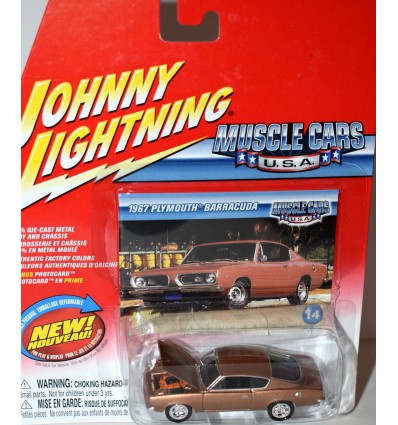 Johnny Lightning Muscle Cars USA - 1967 Plymouth Barracuda