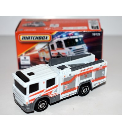 Matchbox - Power Grabs - Scania P360 Fire Truck
