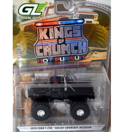 Greenlight - Kings of Krunch Hot Pursuit - Shelby Township Ford F-250 4x4 Police Truck