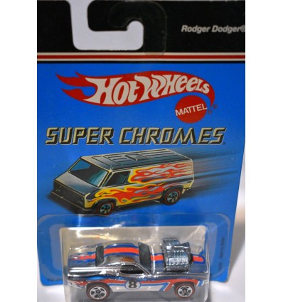 Hot Wheels Super Chromes - Rodger Dodger - Dodge Challenger
