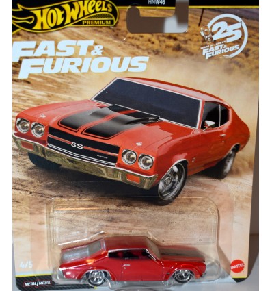 Hot Wheels Premium - Fast & Furious - 1970 Chevrolet Chevelle SS