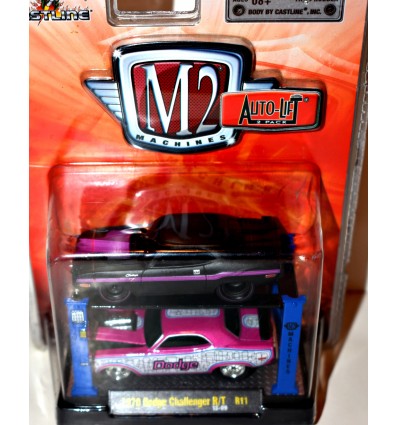 M2 Machines Auto Lift - 1970 Dodge Challenger R/T