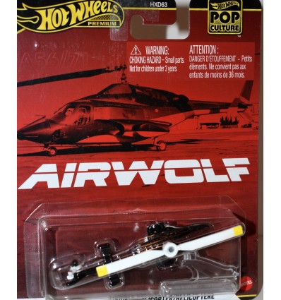 Hot Wheels Premium - Pop Culture - Airwolf Helicopter