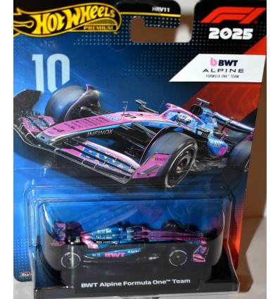 Hot Wheels Formula 1 - 2025 Series - BWT Alpine F1 Team