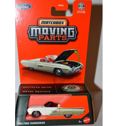 Matchbox Moving Parts Series - 1963 Ford Thunderbird Convertible
