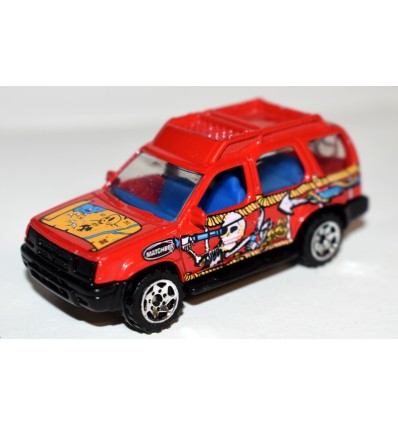 Matchbox Nissan Xterra SUV - Buried Treasure
