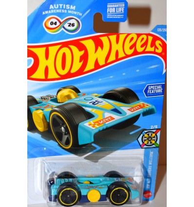 Hot Wheels - Autism Awareness Month - Flippin' Fast Race Car